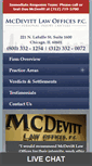 Mobile Screenshot of mcdevittlawoffices.com